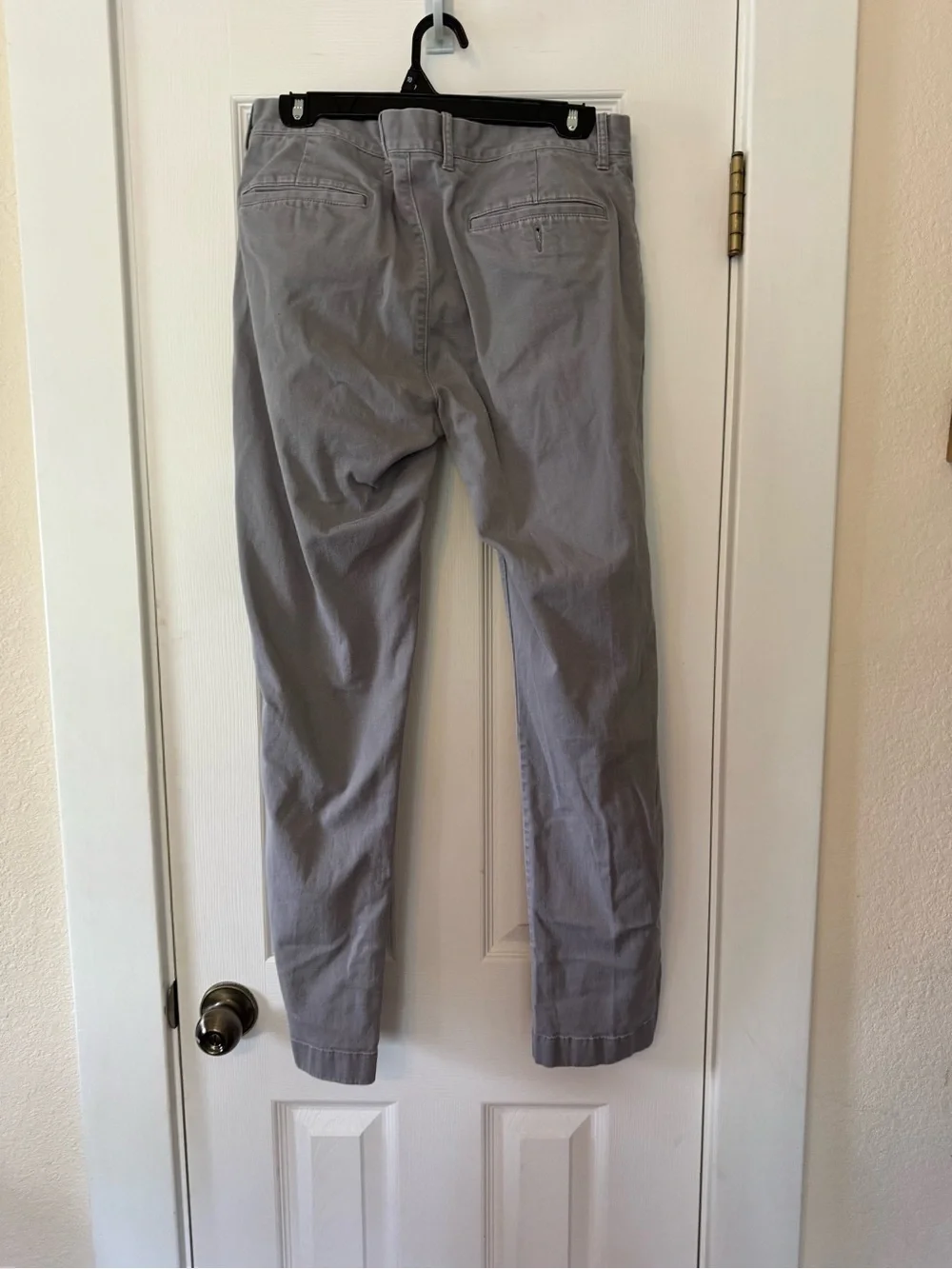 J.Crew Flex Straight Chino Pants Men’s 31x32 Gray Stretch Casual Pants Preppy